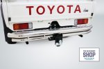 Toyota Landcruiser Rear Step Stainless With Tow Bar And Harness 2007- Includes 2024