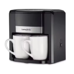 Ashcomonline 2-CUP Pour-over Coffee Maker 2 Cup Coffee Maker