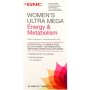 GNC Women's Ultra Mega Health Supplement Energy & Metabolism 60 Capsules