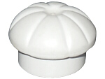 Parts Headgear - Hat Chef Toque 3898 - White