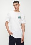 RVCA Sunny Days Short Sleeve Red Stitch - Antique White