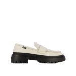 Pearly Leather Loafer -milk