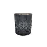 Tealight Holder 9CM Cross Design - Grey