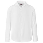 Mens Long Sleeve Wallstreet Shirt White