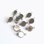 Stainless Steel Connectors 10PCS 10MM