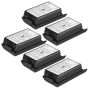 5P Black Battery Covers Compatible With Xbox 360