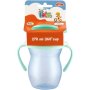 Made 4 Tots 2 Handle 360 Cup Blue 270ml