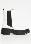 Calvin Klein Flatform Chelsea Boot - White
