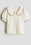 Collared Blouse - Cream