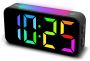 Loud Alarm Clocks For Bedrooms Heavy Sleepers Plug-in Digital Bedside Clock