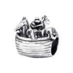 B3-C10216 - 925 Sterling Silver Noahs Ark European Charm Bead