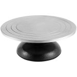 Hoigon 12 Inch Sculpting Wheel Heavy Duty Metal Pottery Banding Wheel Sculpting Wheel Turntable For Decorating Painting Ceramics