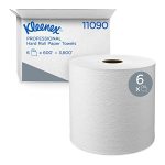 Kimberly-clark 11090 White Kleenex Hard Roll Towel 8" W X 600' L Pack Of 6
