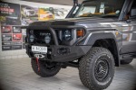 Toyota Land Cruiser 79 Wildog Hunter Black Front Bumper Replacement For