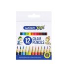 Marlin Kids Colour Pencils 12S Short