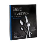 Teardrop Cutlery Set 24 Piece