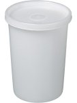 Burkle All-purpose Box 500 Ml Round Pe 75 95X127 Mm Translucent With Screw Cap Pe - At A Discount
