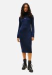 Tommy Hilfiger Tjw Mockneck Badge Sweater Dress - Dark Night Navy