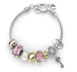 DESTINY Madison Pink Bracelet With Swarovski Crystal