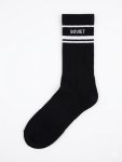 Soviet Ember 2 Pack Long Tennis Socks In Black - Black Onesize