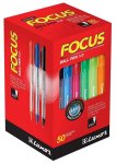 Focus Icy Ball Pen 1.0MM Red Box 50'S
