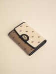 Peninsula Compact Trifold Purse With Turn Lock
