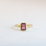 Emerald Small - Pink Tourmaline - Large