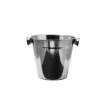 Bar Butler Ice Bucket With Knobs S/steel 1L 140MM:DX135MM:H