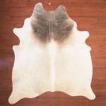 A Grade Cow Hide 308 Dun XL - Extra Large Dun Panelled