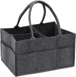 Baby Diaper Nappy Organizer - Light Grey