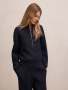 Heidi Seam Detail Lounge Jumper - L / Navy