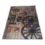 Smte 120CM By 160CM Modern 3D Geometric Design Rug -FF106 With Keychain