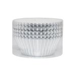 Silver Pvc Muffin Cups Pack Of 60