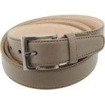 4447 Leather Belt - Stone