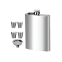 Stainless Steel Hip Flask Set And Stainless Steel Shot Glasses