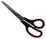 Dloffice Large Scissors 200MM Black And Red
