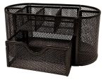 M820 Wire Mesh Clip And Pin Holder With Drawer Organizer