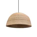 Boma Wicker Dome Pendant Light Natural