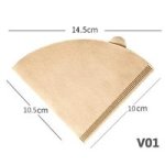 Coffee Accessories Coffee Filter Paper Coffee Cup Coffee 40 Pcs Ear