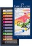 Faber-Castell Creative Studio Soft Pastels 12 Pack - Full Length