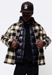 Loose Fit Padded Overshirt - Multi
