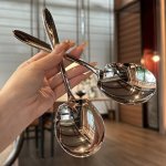 2PCS Extra Large Stainless Steel Long Handle Serving Spoons - Durable And Thickened Design Suitable For Use In Homes Hotels Cant