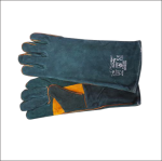 Pioneer 8" Green Lined Elbow Length With Reinforced Palm - Green