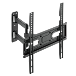 Volkano Universal Double Arm Full Motion Tv Wall Mount 32 55 VK-4029-BK