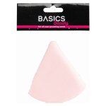 Basics Makeup Powder Puff Triangle - Pink