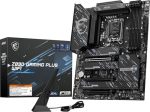 Msi Z890 Gaming Plus Wifi Gaming Motherboard Supports Core Ultra Series 2 Intel Processors Lga 1851 DDR5 Pcie 5.0 M.2 Sata 5GBPS