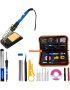 15-IN-1 60W Soldering Iron Kit - Complete Tool Set For Electronics Repair