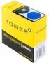 C25 Round Colour Code Labels - Blue 25MM 125 Pack - 1 Roll