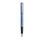 Waterman Allure Fountain Pen - Fine Nib Blue Ink Blue With Chrome Trim - Giftbox