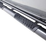 Ford Ranger T6 Side Steps Double Cab Black For